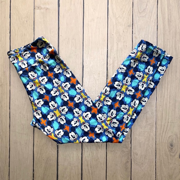 LuLaRoe x Disney Mickey Mouse Leggings - Picture 2 of 3